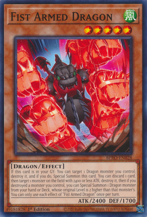 Fist Armed Dragon