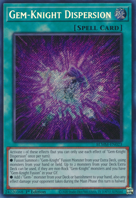 Gem-Knight Dispersion