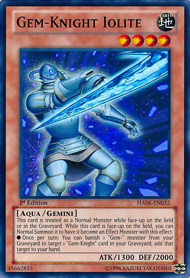 Gem-Knight Iolite