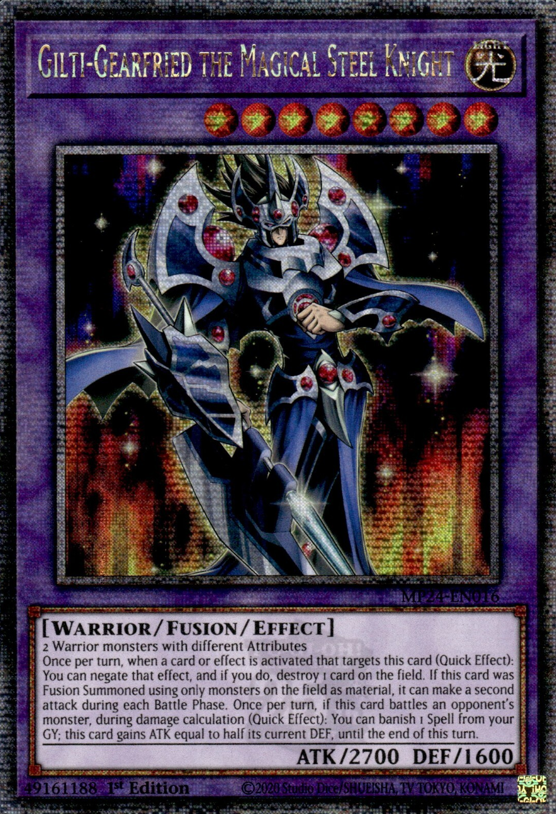 Gilti-Gearfried the Magical Steel Knight