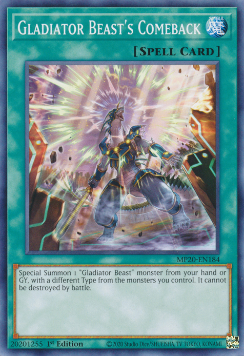 Gladiator Beast's Comeback