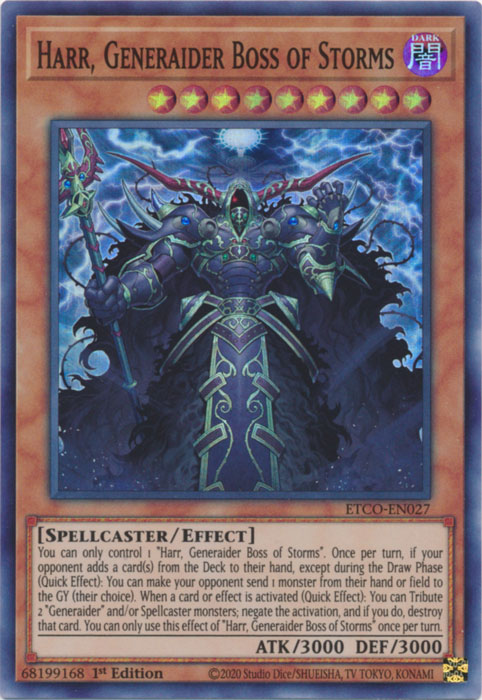 Harr, Generaider Boss of Storms