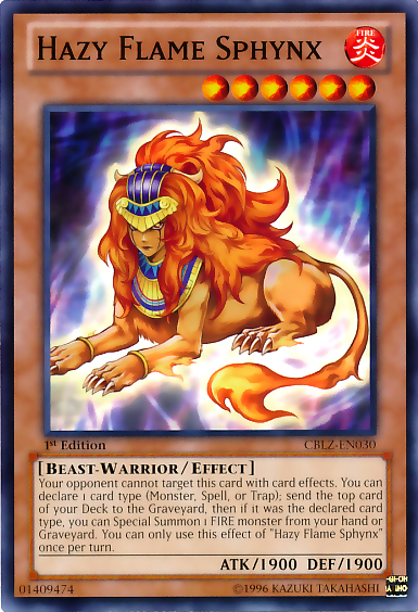 Hazy Flame Sphynx