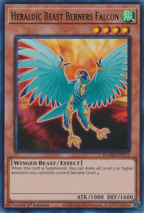 Heraldic Beast Berners Falcon