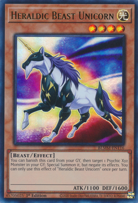 Heraldic Beast Unicorn
