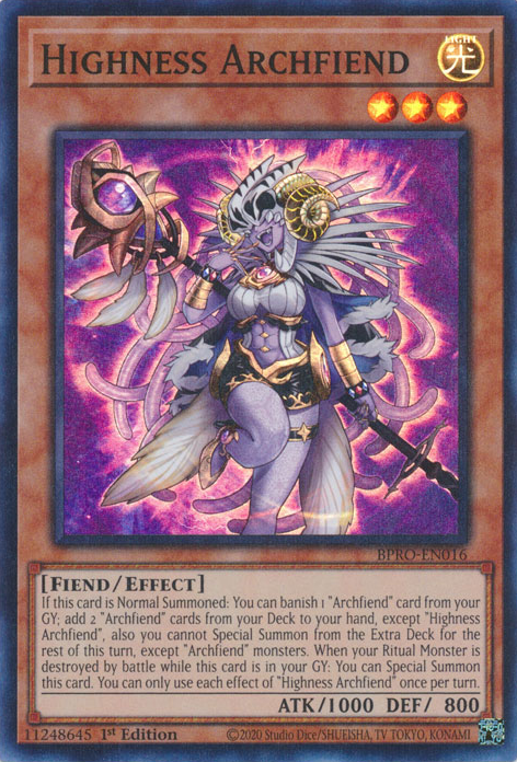Highness Archfiend