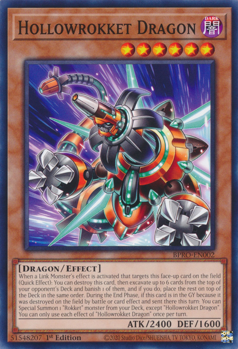 Hollowrokket Dragon