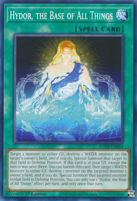 Hydor, the Base of All Things