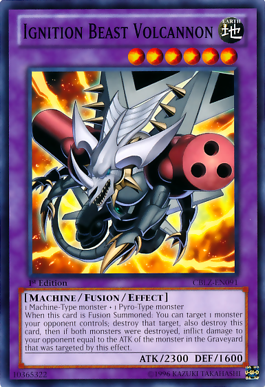 Ignition Beast Volcannon