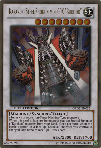 Karakuri Steel Shogun mdl 00X "Bureido"