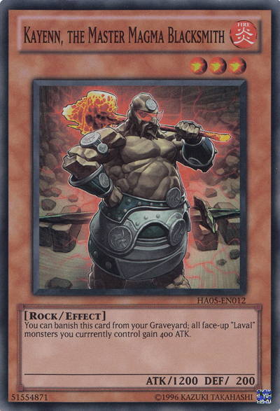 Kayenn, the Master Magma Blacksmith