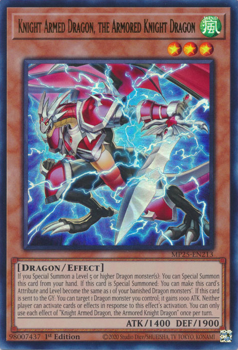 Knight Armed Dragon, the Armored Knight Dragon