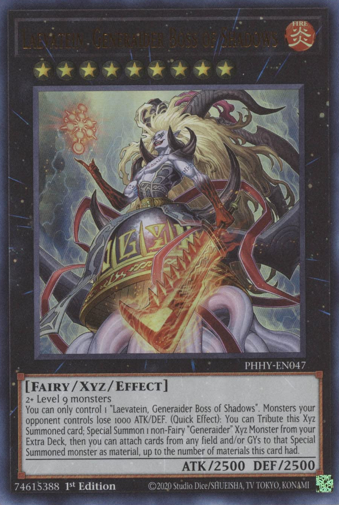 Laevatein, Generaider Boss of Shadows