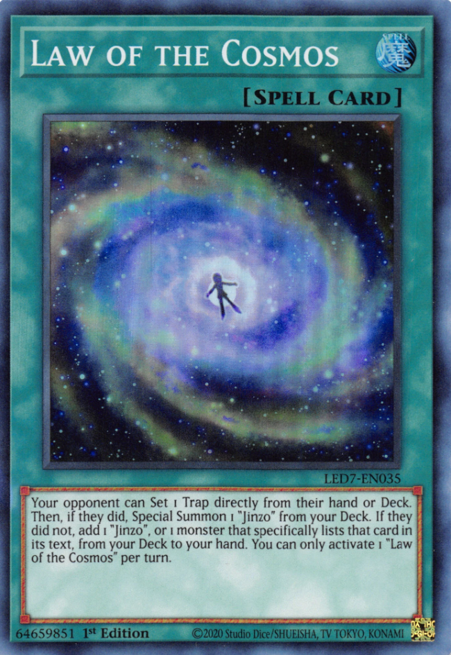 Law of the Cosmos