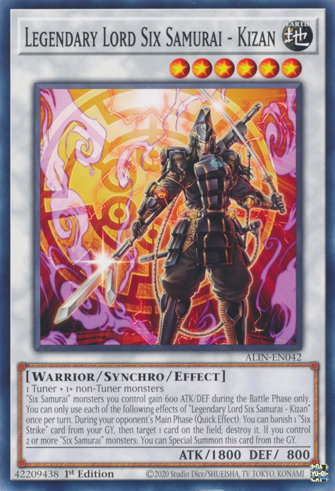 Legendary Lord Six Samurai - Kizan