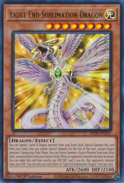 Light End Sublimation Dragon