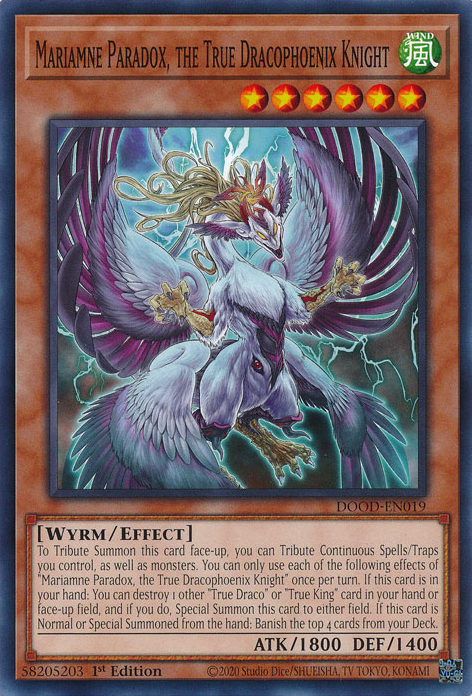 Mariamne Paradox, the True Dracophoenix Knight
