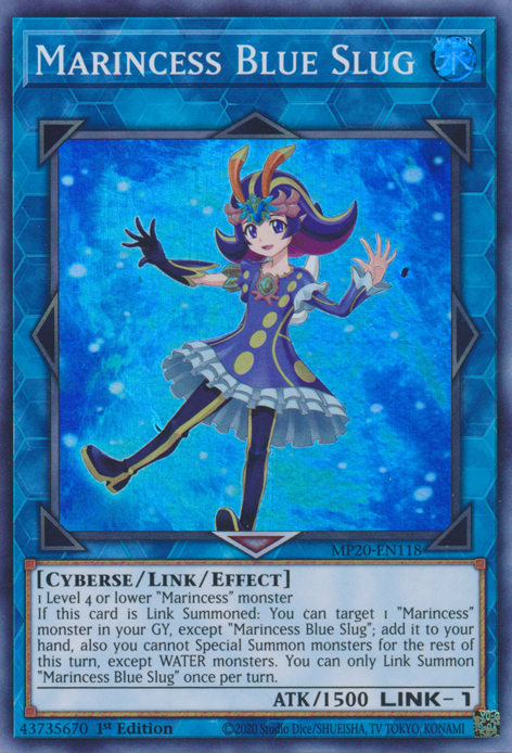 Marincess Blue Slug