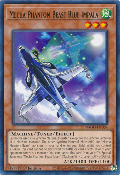Mecha Phantom Beast Blue Impala