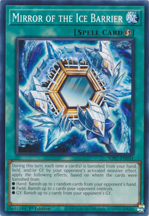 Mirror of the Ice Barrier