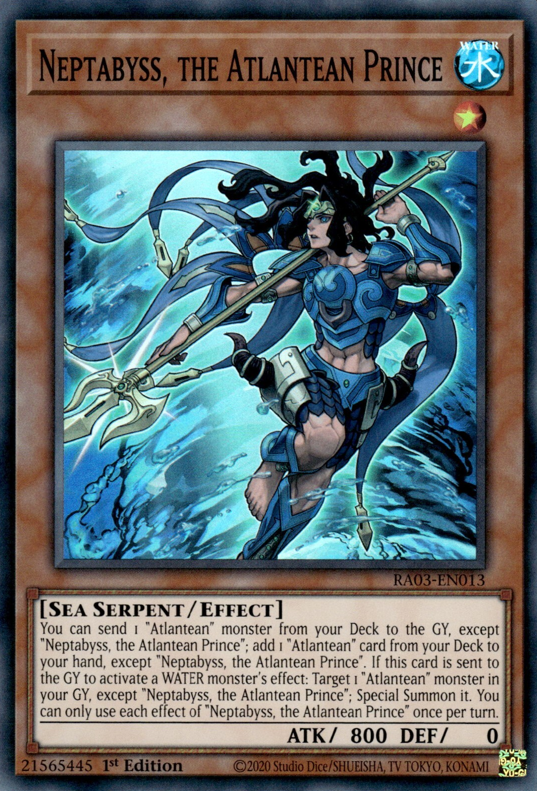 Neptabyss, the Atlantean Prince