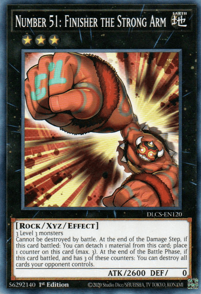 Number 51: Finisher the Strong Arm