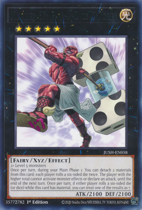 Number 67: Pair-a-Dice Smasher