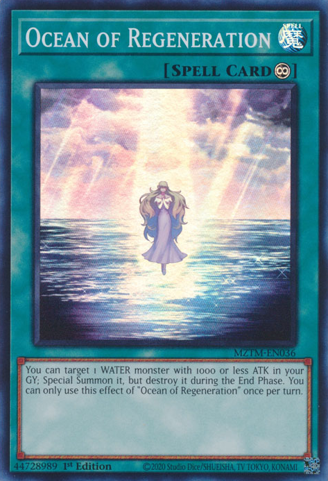 Ocean of Regeneration