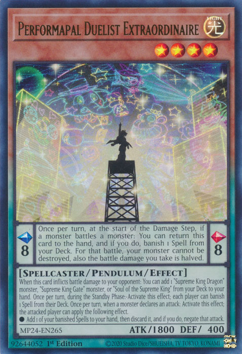 Performapal Duelist Extraordinaire