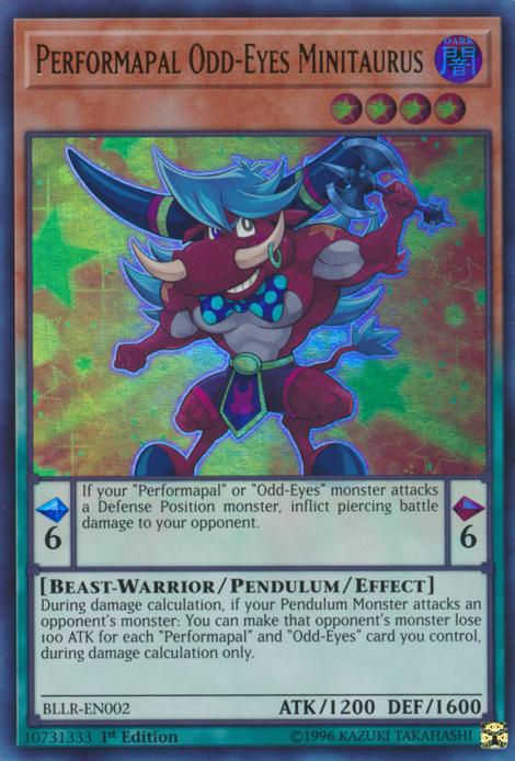 Performapal Odd-Eyes Minitaurus