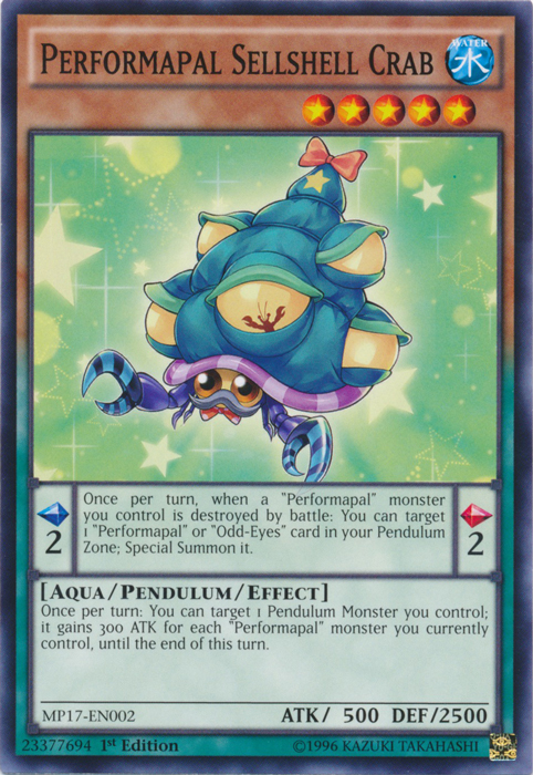 Performapal Sellshell Crab