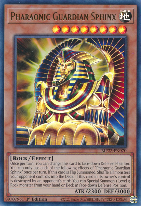 Pharaonic Guardian Sphinx