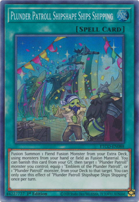 Plunder Patroll Shipshape Ships Shipping
