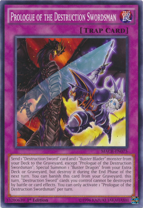 Prologue of the Destruction Swordsman
