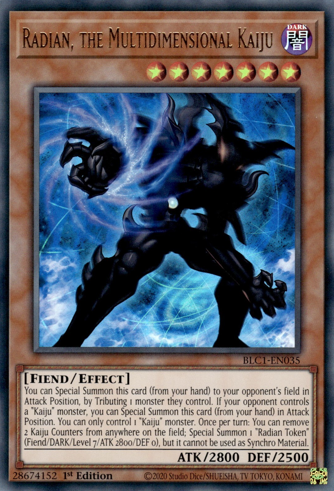 Radian, the Multidimensional Kaiju