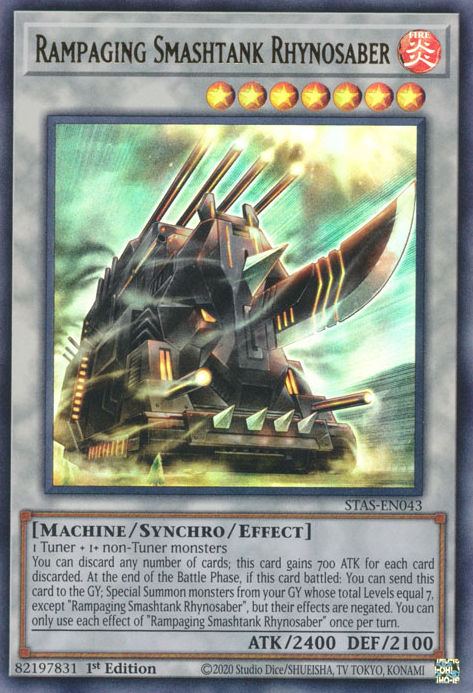 Rampaging Smashtank Rhynosaber