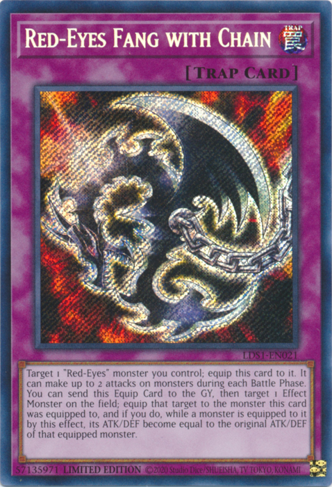 Red-Eyes Fang with Chain