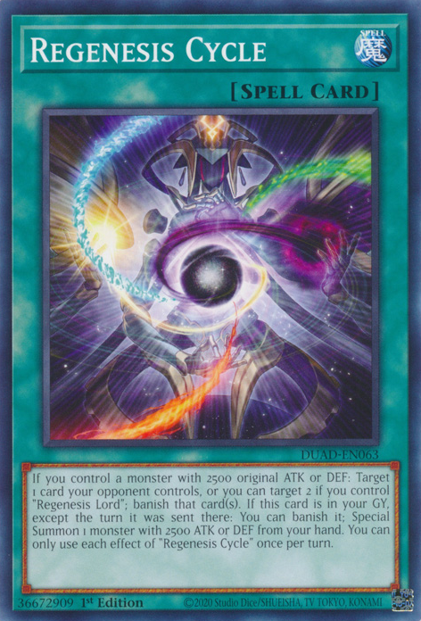 Regenesis Cycle