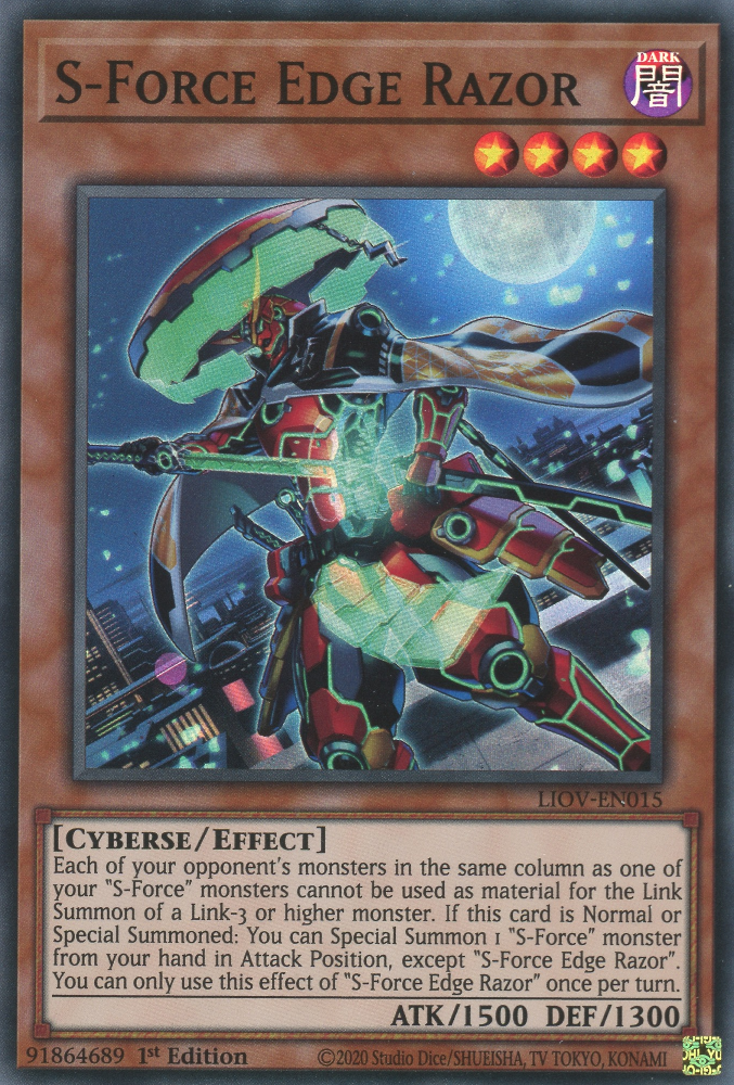 S-Force Edge Razor