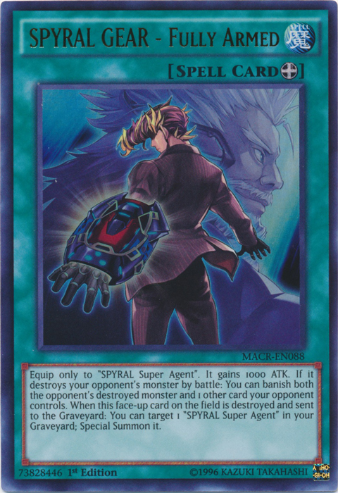 SPYRAL GEAR - Fully Armed