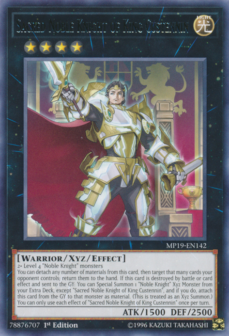 Sacred Noble Knight of King Custennin