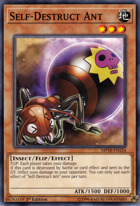 Self-Destruct Ant