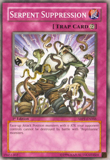 Serpent Suppression