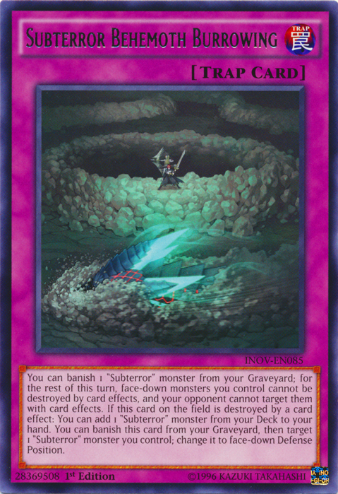 Subterror Behemoth Burrowing