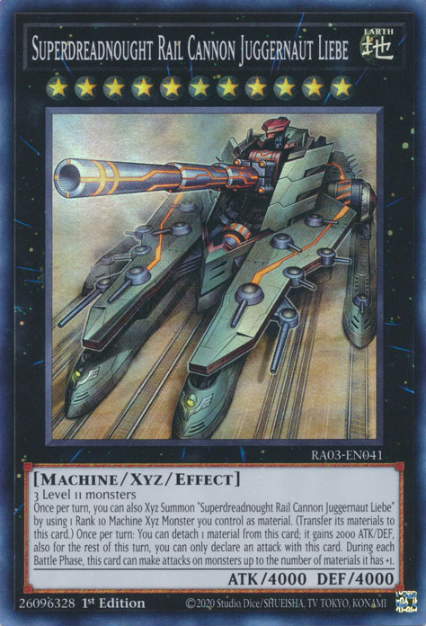 Superdreadnought Rail Cannon Juggernaut Liebe
