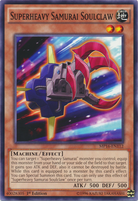 Superheavy Samurai Soulclaw