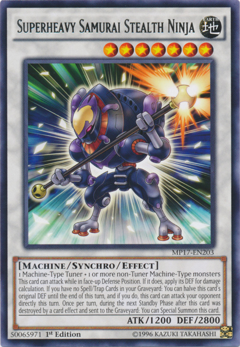Superheavy Samurai Stealth Ninja