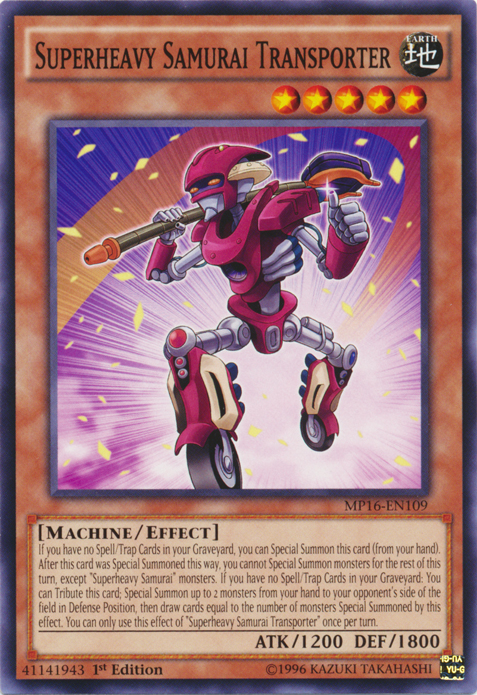 Superheavy Samurai Transporter
