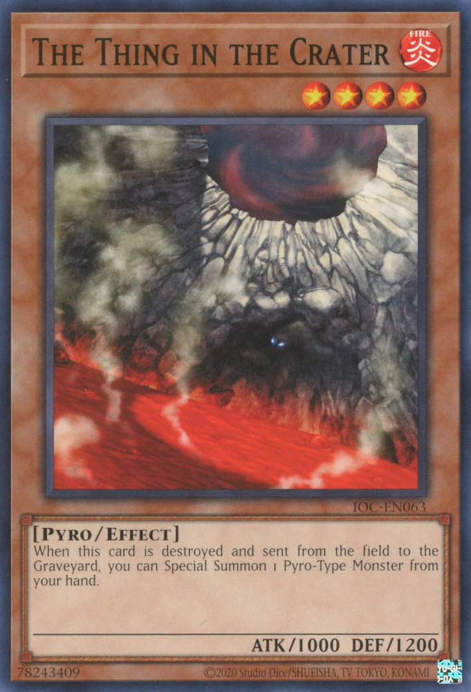 The Thing in the Crater