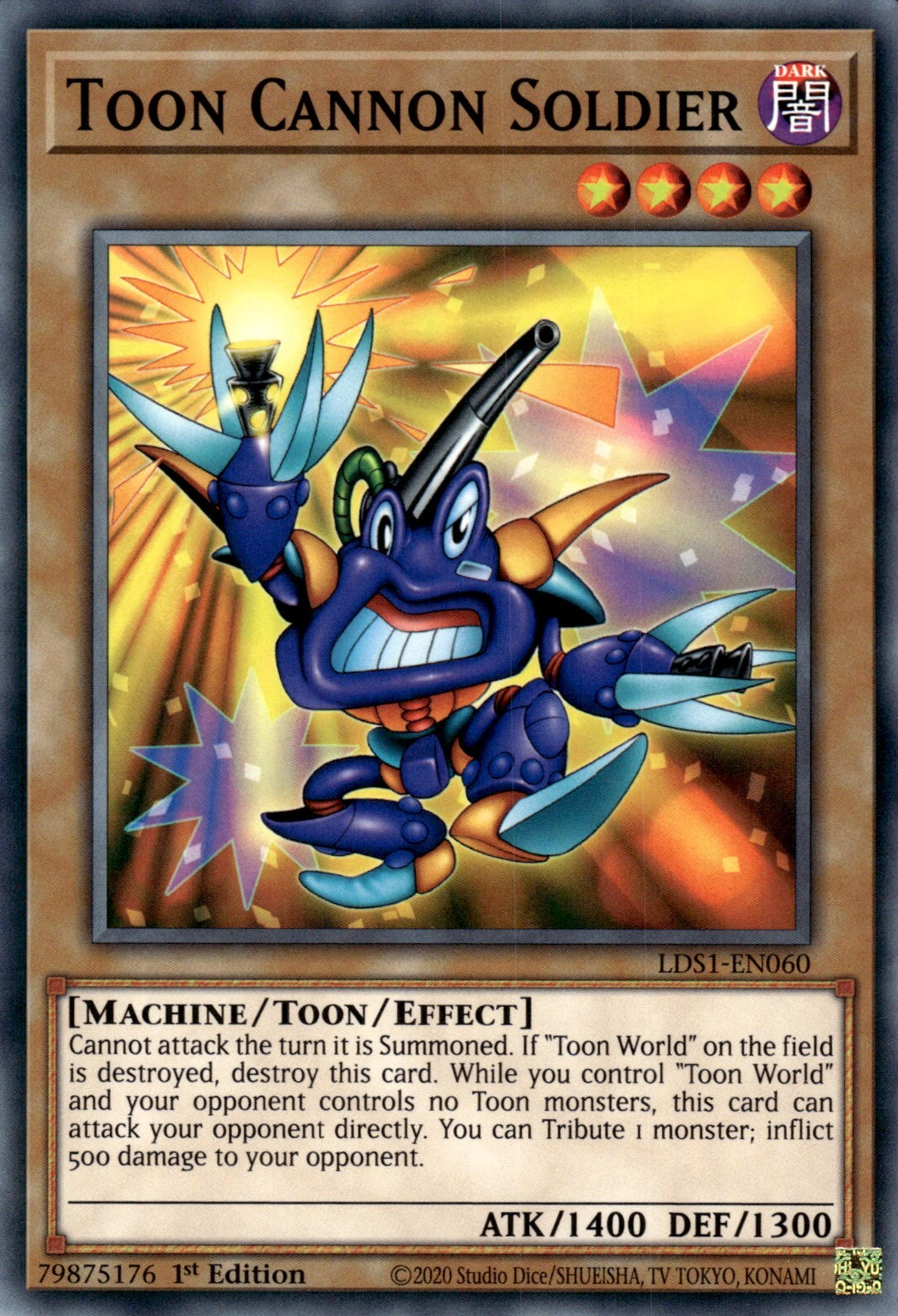 Toon Cannon Soldier